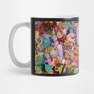 Bright Manic Moonscape Mug